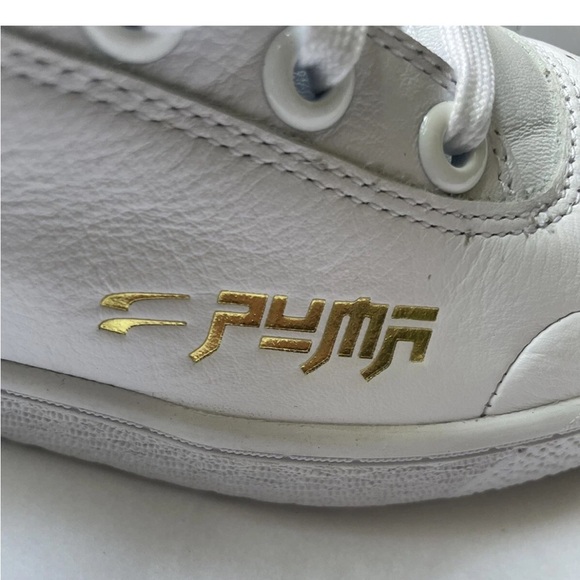 Puma Ralph Sampson Lo Top White Sneakers Cats Sz Mens 6.5 Womens 8 Narrow 38.5 - Picture 14 of 15